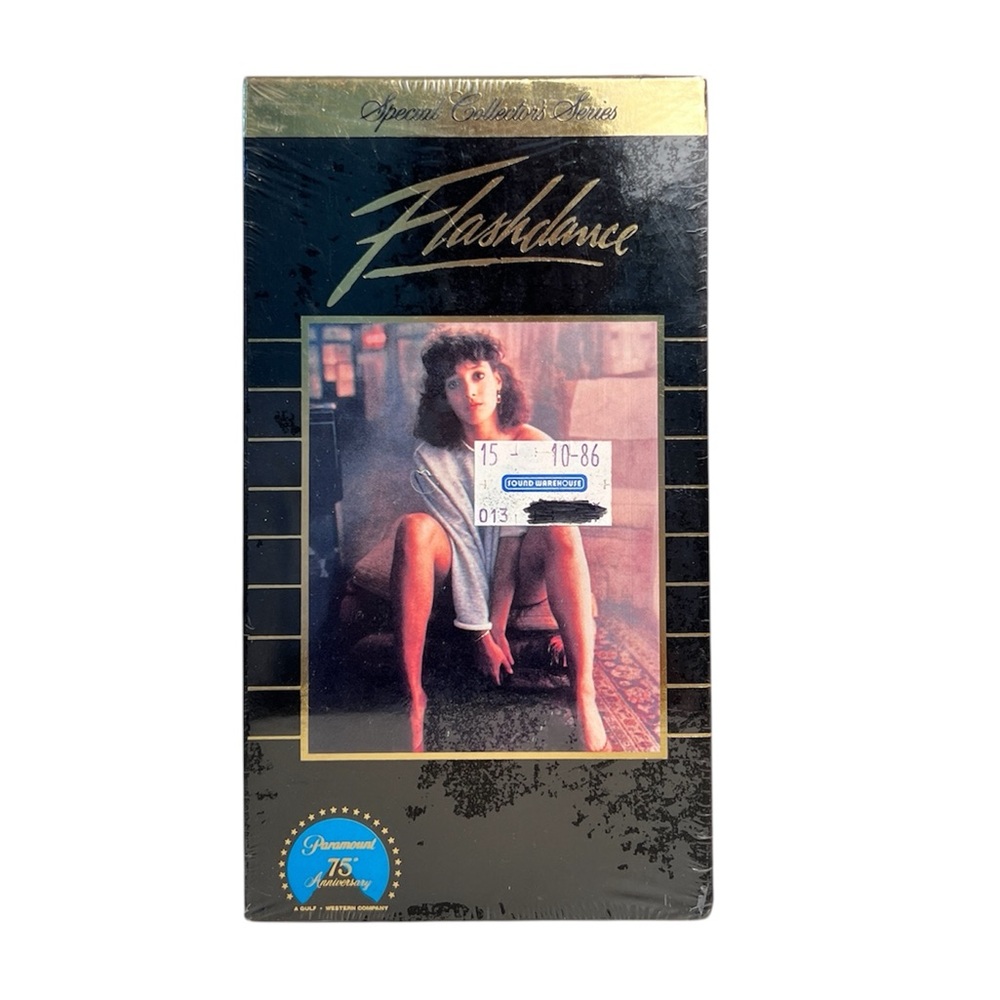 Vintage Sealed Flashdance‎ VHS 1983 Paramount Movie Special Collector’s Series